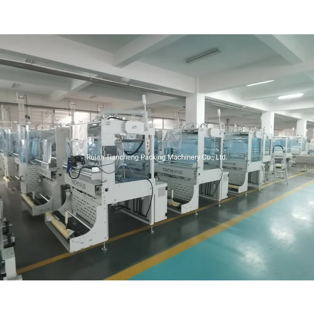 Factory Fully Automatic Plastic Cup Packing Machine with Case Erector