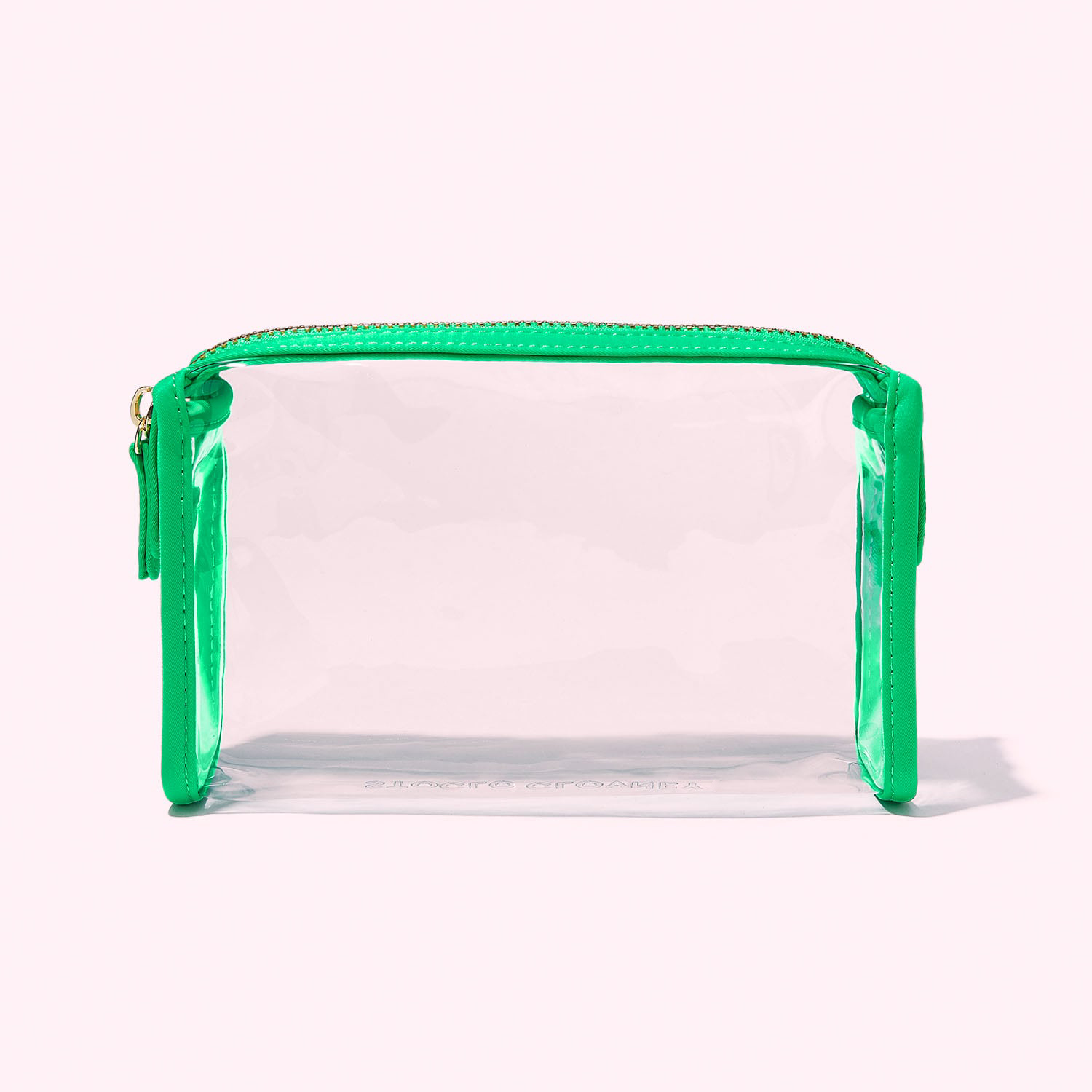 Stoney Clover Clear Travel Pouch Women Stadium Transparent PVC Makeup Bag
