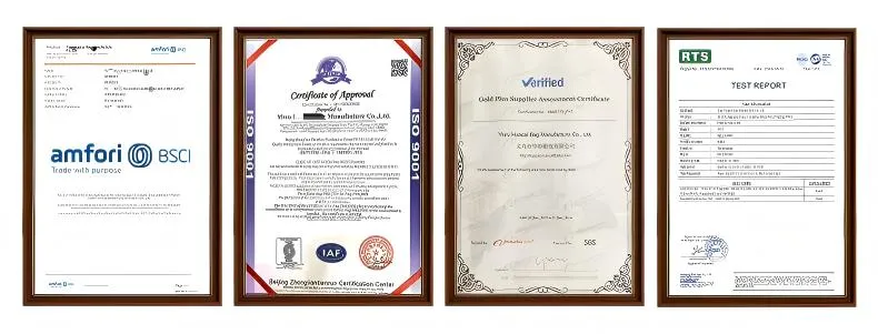 Company Certificates