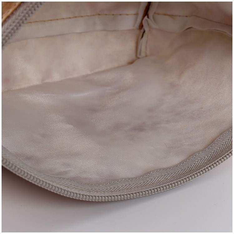 Wholesale Custom Cotton Lining Can Be Folded Custom logo Printing Waterproof Tyvek Zipper Pouch Cosmetic Bag