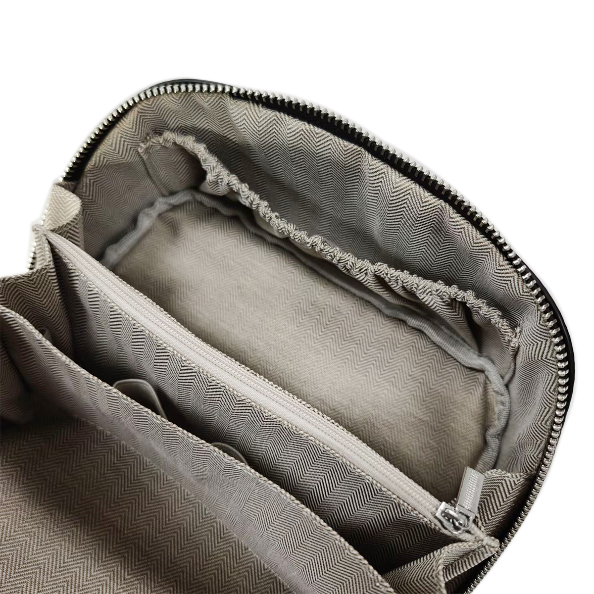 Customized Logo Unisex Pu Leather Cases Cosmetic Organizer Skincare Storage Bag Makeup Toiletry Bags Zipper Closure