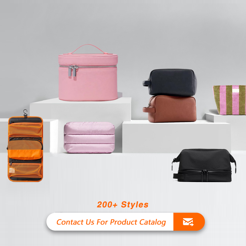 Manufacturers Custom Sustainable Eco Friendly 100% Natural Cotton Canvas Travel Toilet Wash Dopp Kit Toiletry Bags for Men Women