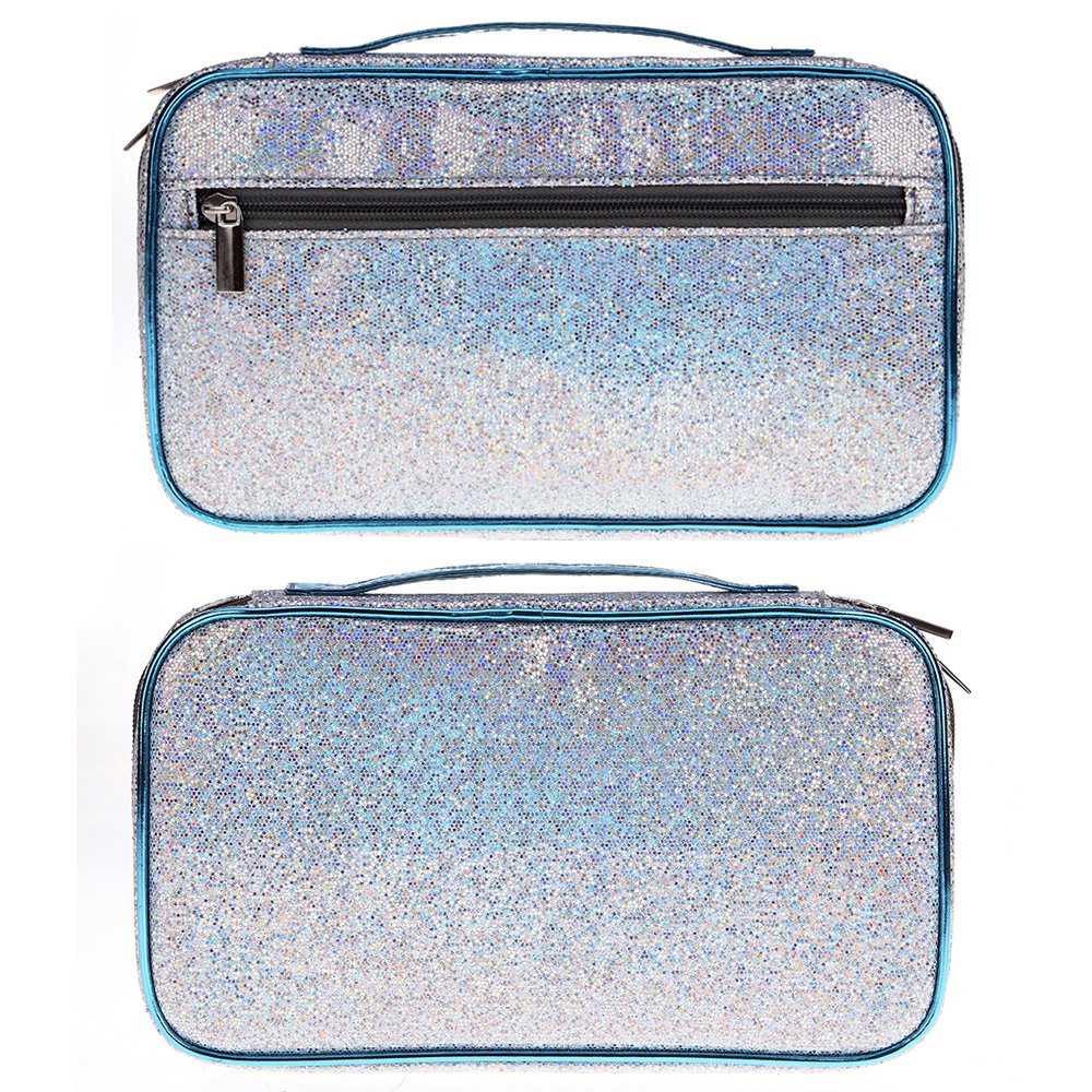 Professional Makeup Brush Organizer Bag Artist Case with Belt Strap Holder Multifunctionalb Small Cosmetic Bag Travel