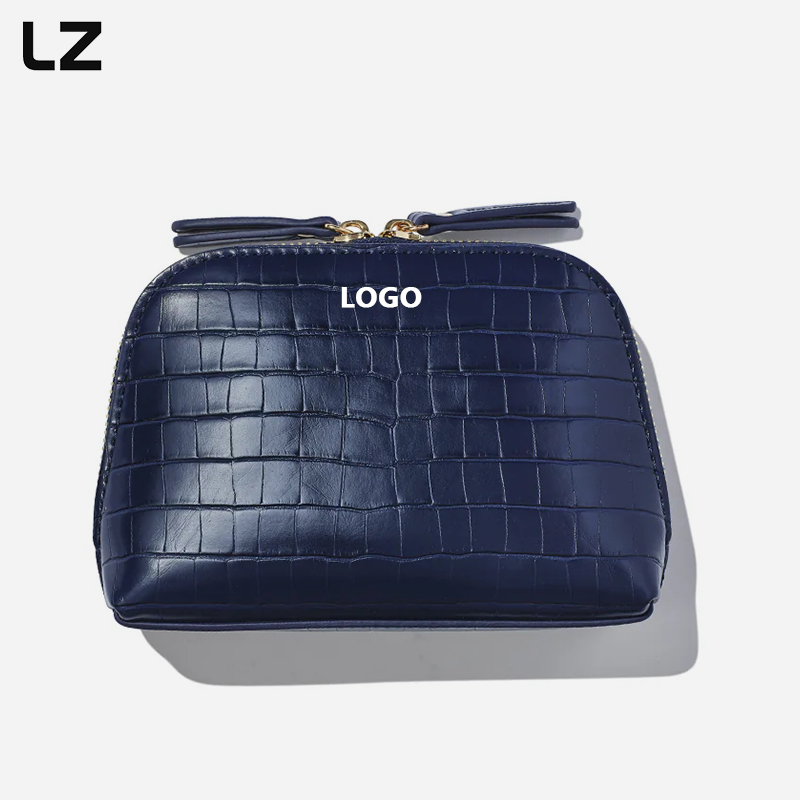 LZ Recycled Dome Makeup Bag Detail 2