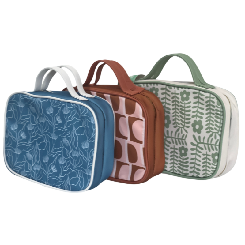 Women's Large Travel for Toiletry Bag with Zipper Closure Transparent Cosmetic Bag with Hanging Hook for Convenient Makeup