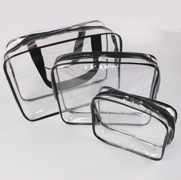 Clear Makeup Organizer Pouch Interior