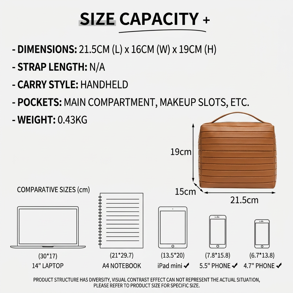 Foldable Fashion Waterproof PVC Polyester Canvas Portable Makeup Bag Large Capacity Travel Size Zipper Closure Cosmetic Case All