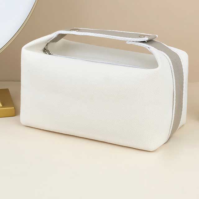 Canvas Cosmetic Cases Makeup Bag Toiletry Wash Bag Beauty Skincare Make up Pouch Bolsa Cosmetiquera