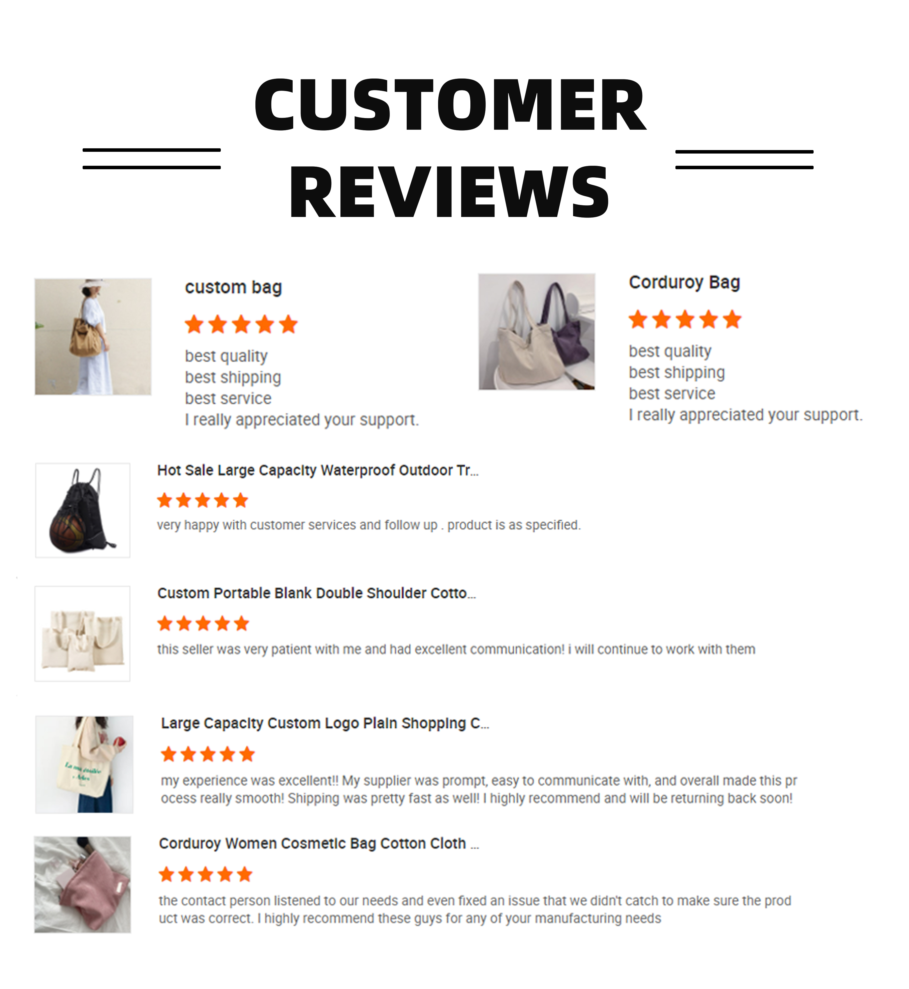Customer Exhibition