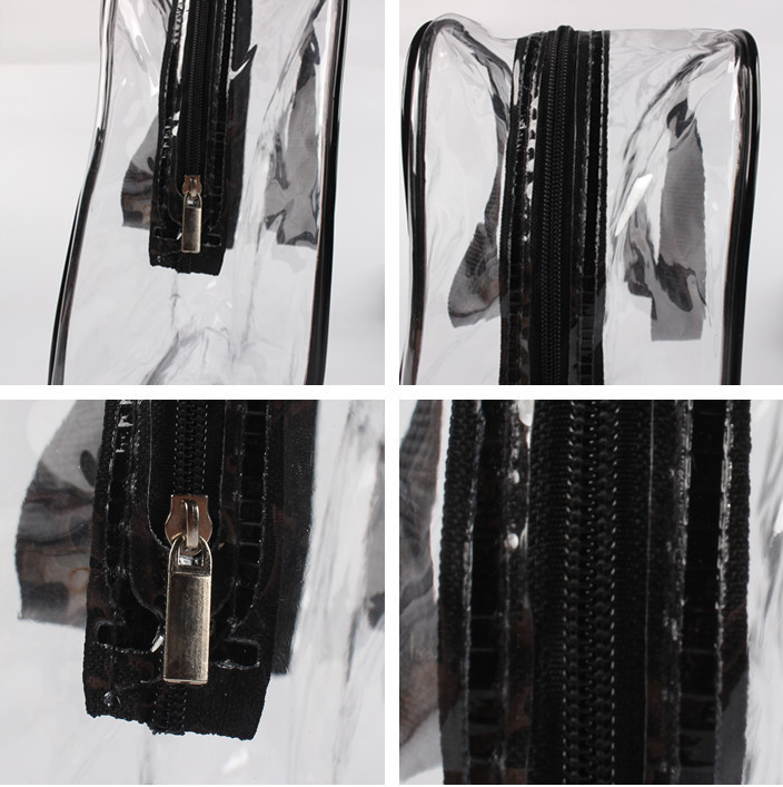Clear Makeup Organizer Pouch Handle