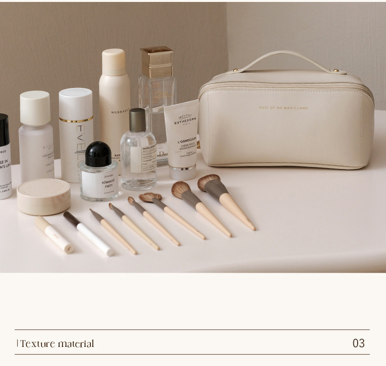 Cosmetic bag material