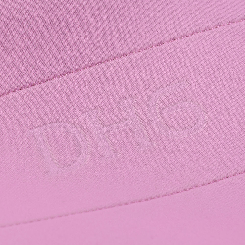 Custom Size Color Design Embossed Logo Neoprene Quilted Zipper Makeup Cosmetic Beauty Toiletry Bubble Pouch Bag For Branded Gift