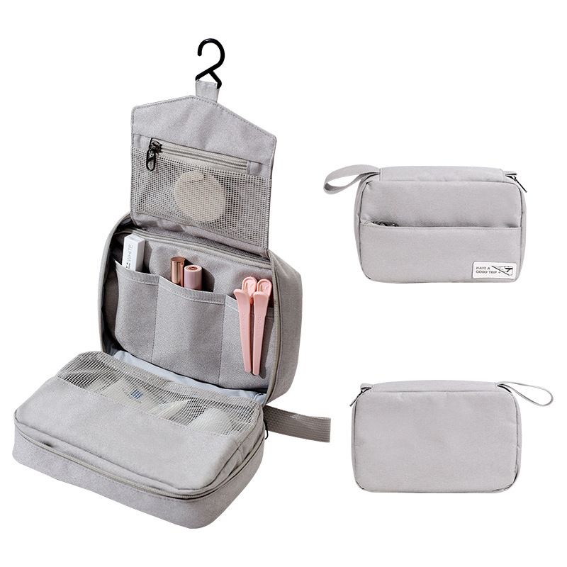 Hot Sale Custom High Quality Women Beauty Makeup Bag Travel Cosmetic Bags Waterproof Hanging Storage Wash Bag