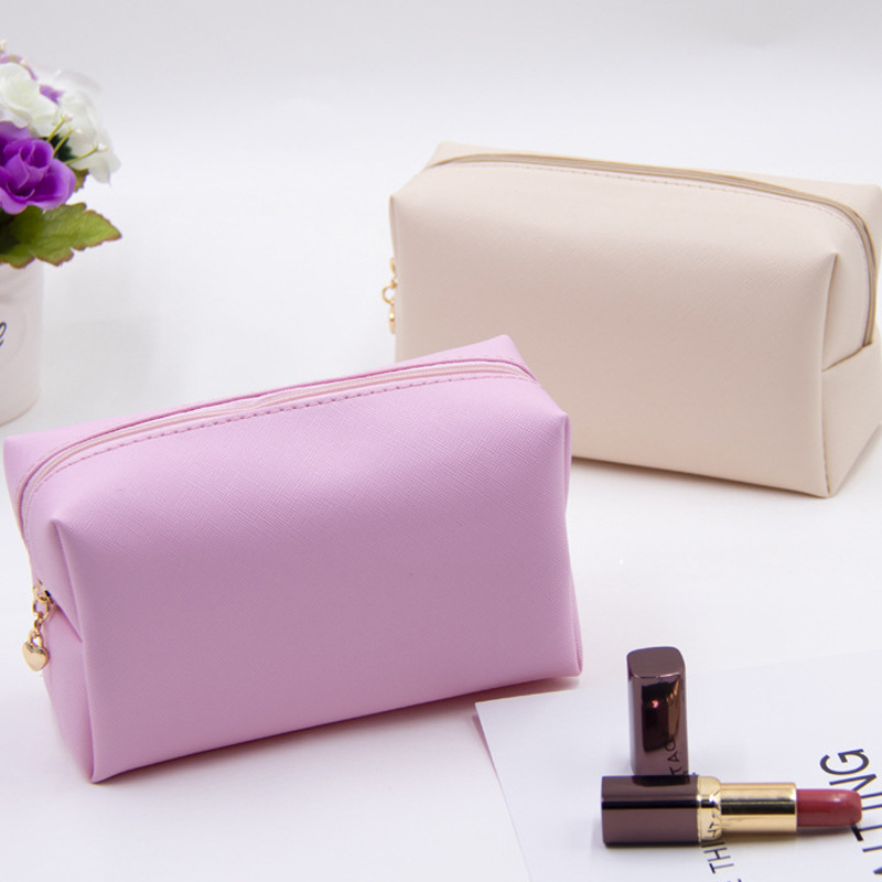 Factory Directly Sale PU Leather Custom Waterproof Travel Organizer Cosmetic Bag Portable Brushes Makeup Case For Promotion