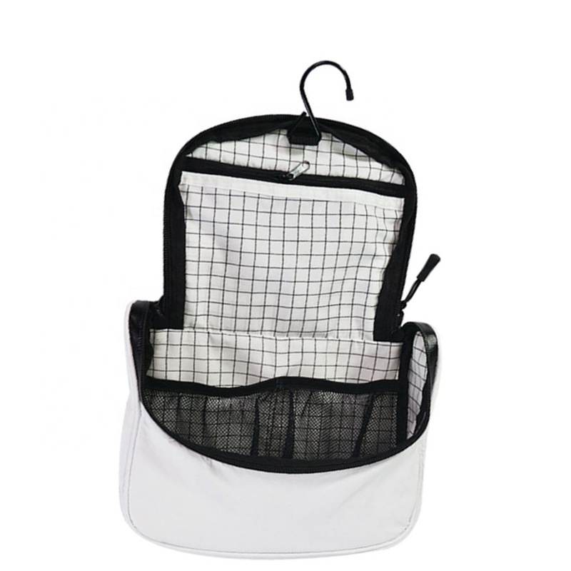 Customize Travel Cosmetic Bag Reusable Waterproof Portable Makeup Bag Tyvek Toiletry Bag