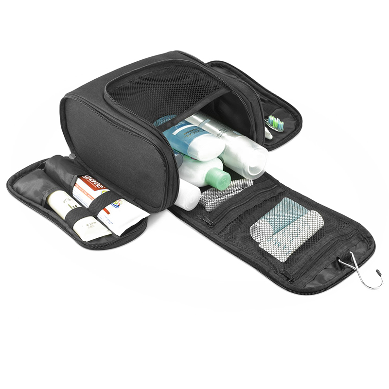 Hanging Travel Toiletry Bag for Men and Women Toiletry Bag with Hook Water-resistant Toiletry Organizer