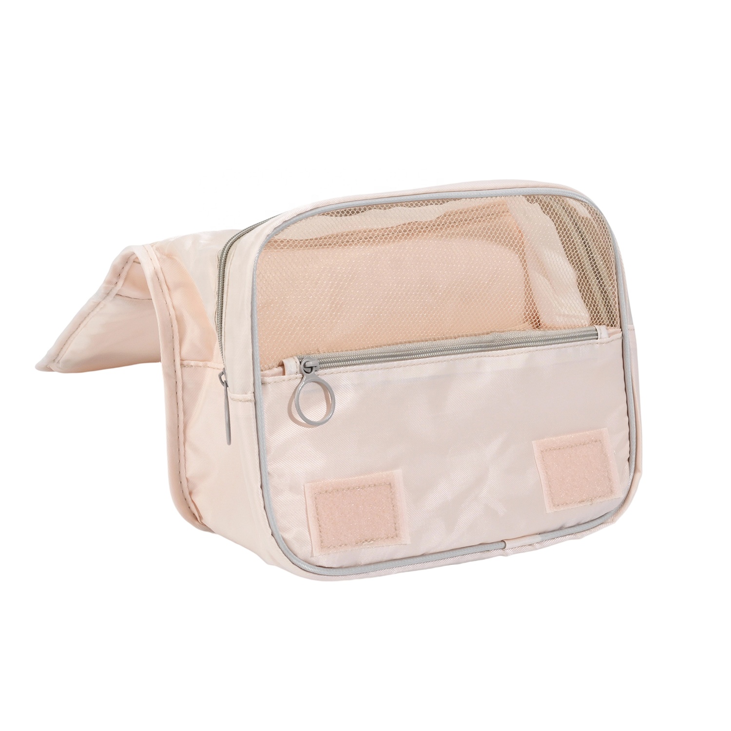 Latest Chinese Importers Custom logo Fashion Waterproof Multifunction Tote Toiletries Bags Make up Bags with Hook