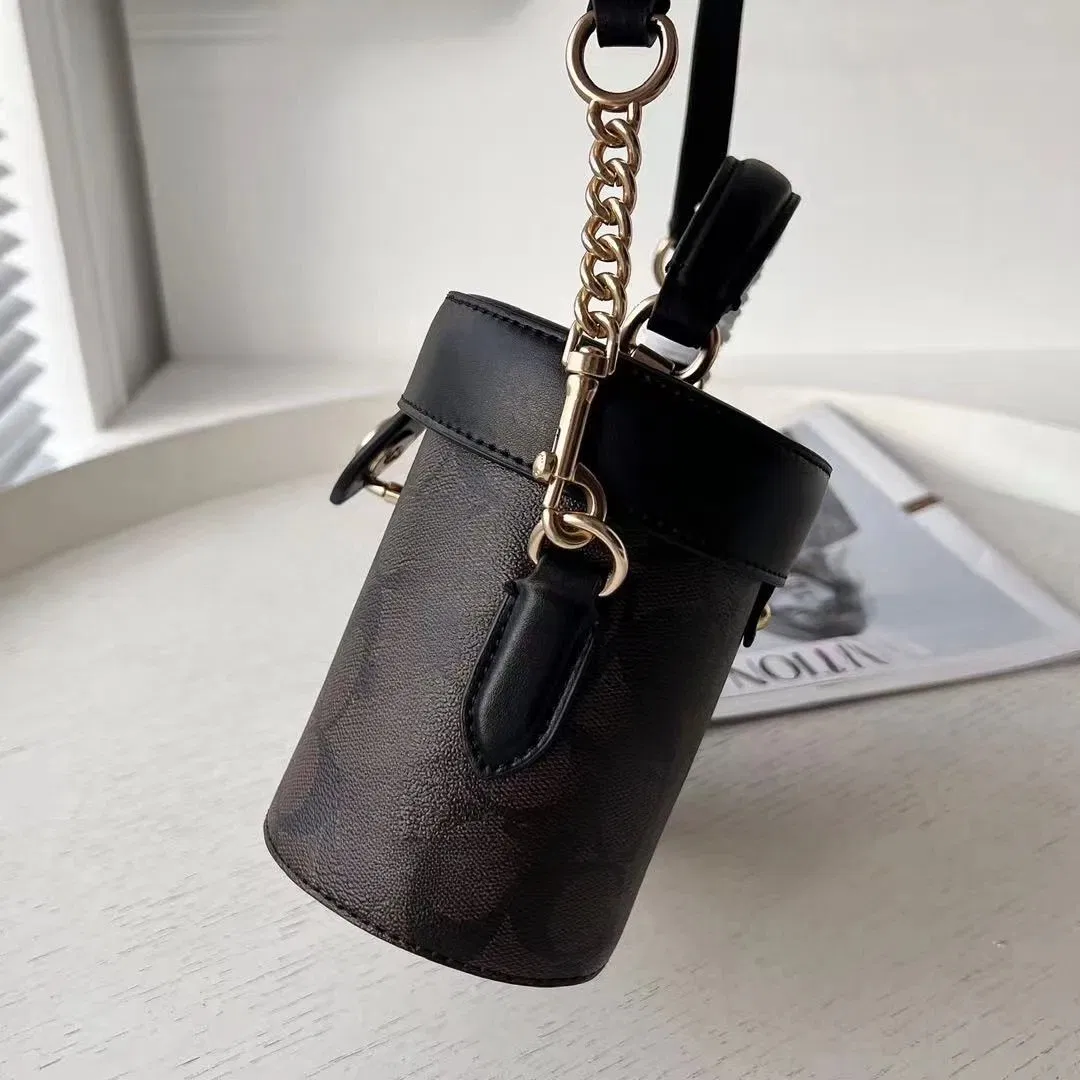 Premium Small Vanity Handbag Ladies Fashion Lock Closure Shoulder Bag
