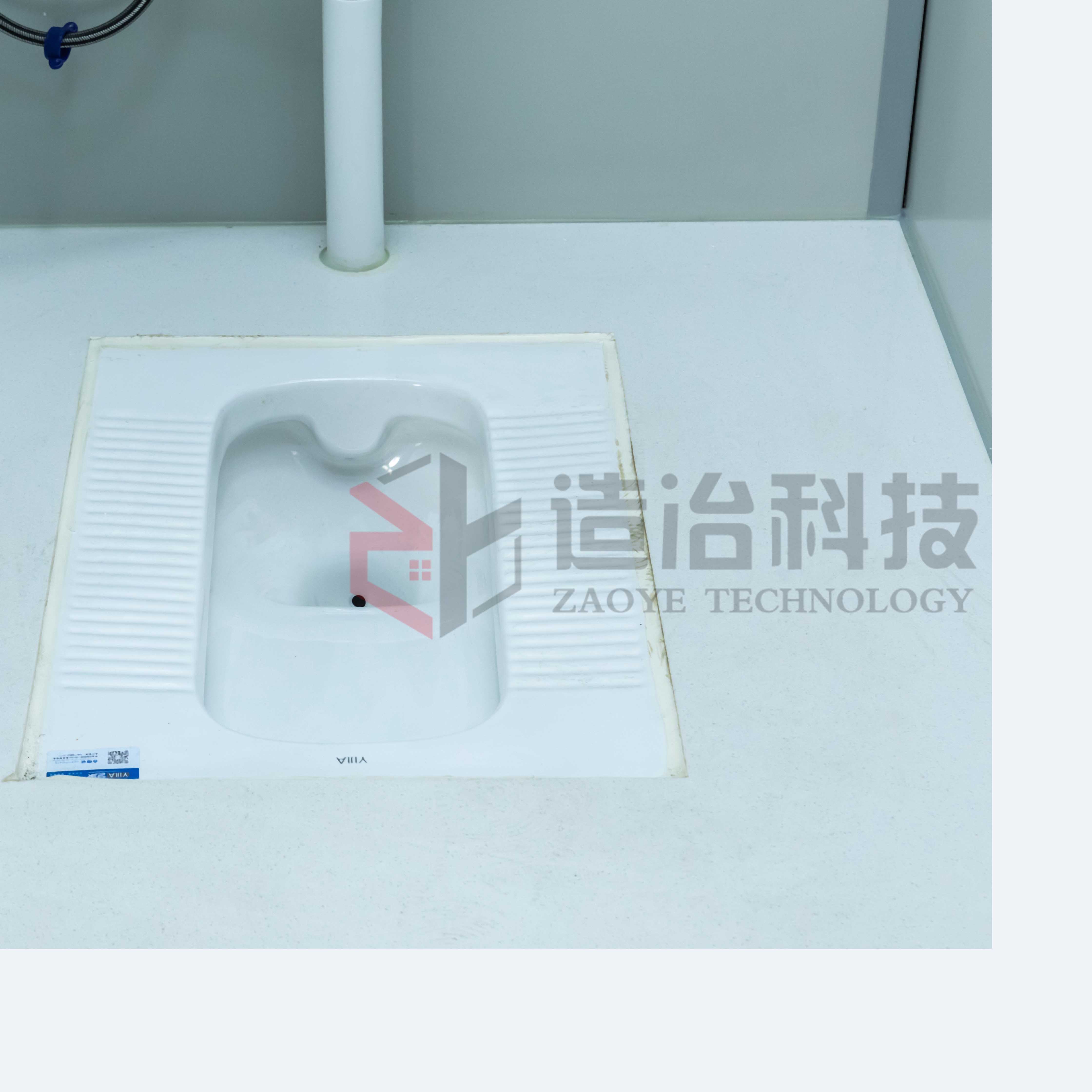 Standard Outdoor Single Door Modular Container Toilet, Affordable and High-quality, Suitable for Use in Parks