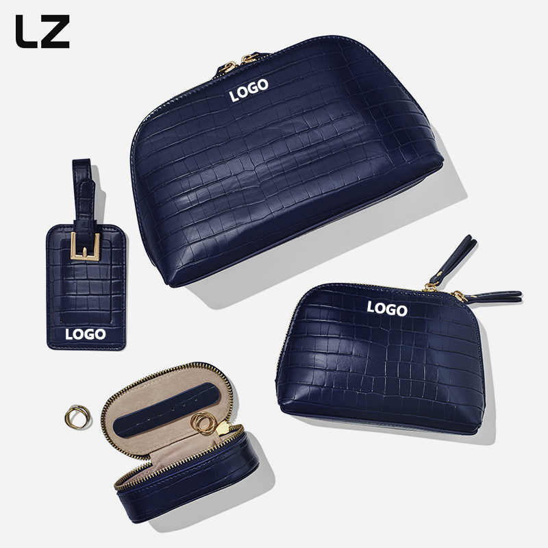 LZ Recycled Dome Makeup Bag Feature 1