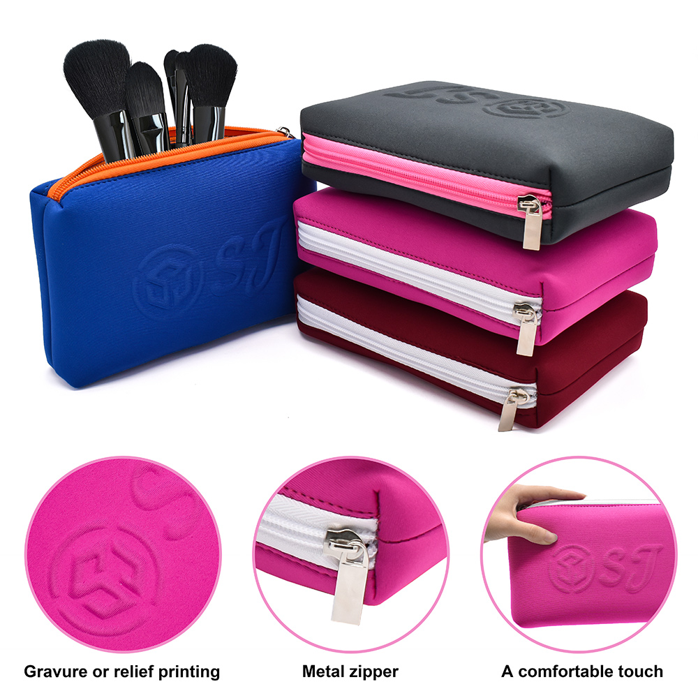 Custom Makeup Kit Handbag Portable Travel Logo Storage Cosmetics Gift Bags Makeup Bag for Women