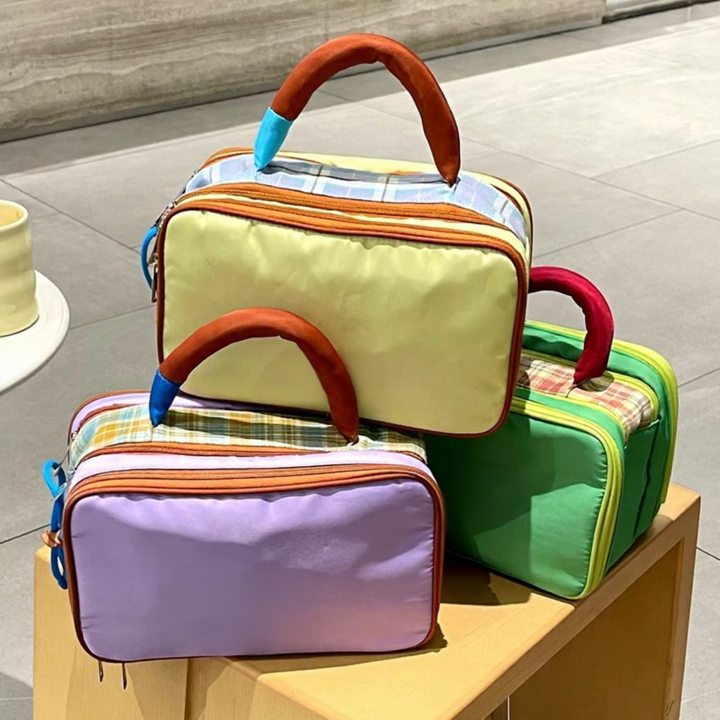 New Design Large Capacity Makeup Storage Bag Luxury Portable Handbag Travel Toiletry Bag Cosmetic Organizer