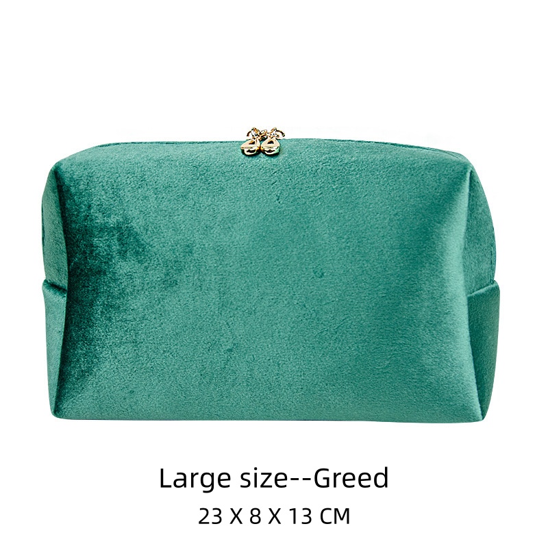 Retro Vintage Storage Bag for Makeup and Jewelry Zipper Travel Organizer Pouch Luxury Beauty Quality