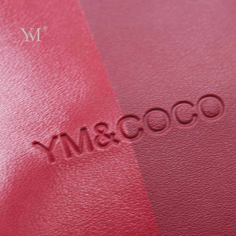 Red Pu Bag Cosmetic Pu Bag Factory Custom Luxury Red PU Makeup Bag Custom Zipper Travel