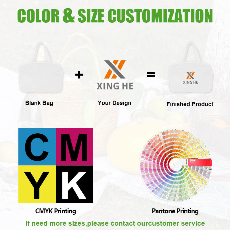XingHe Professional Waterproof PVC Cosmetic Bag Portable Travel Makeup Organizer Pouch for Women Daily Use