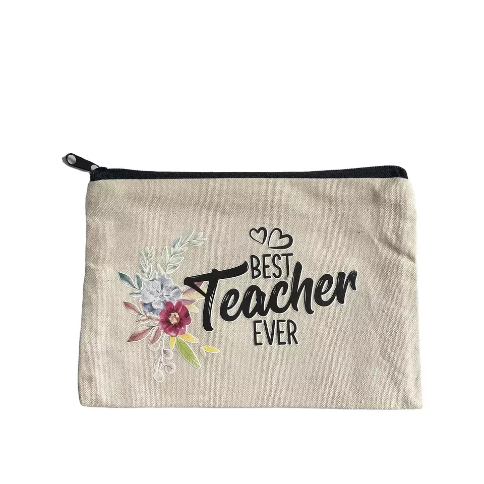 Custom Logo New Eco-friendly Biodegradable Luxury With Zip Washable Makeup Travel Bags Cosmetic Packaging Bag