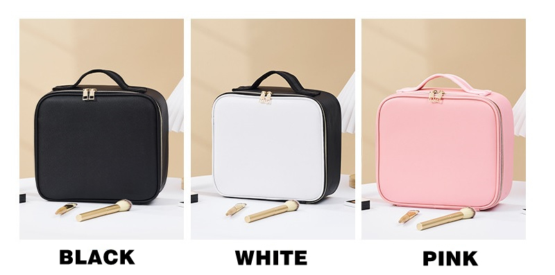Makeup Box With LED Light Mirror
