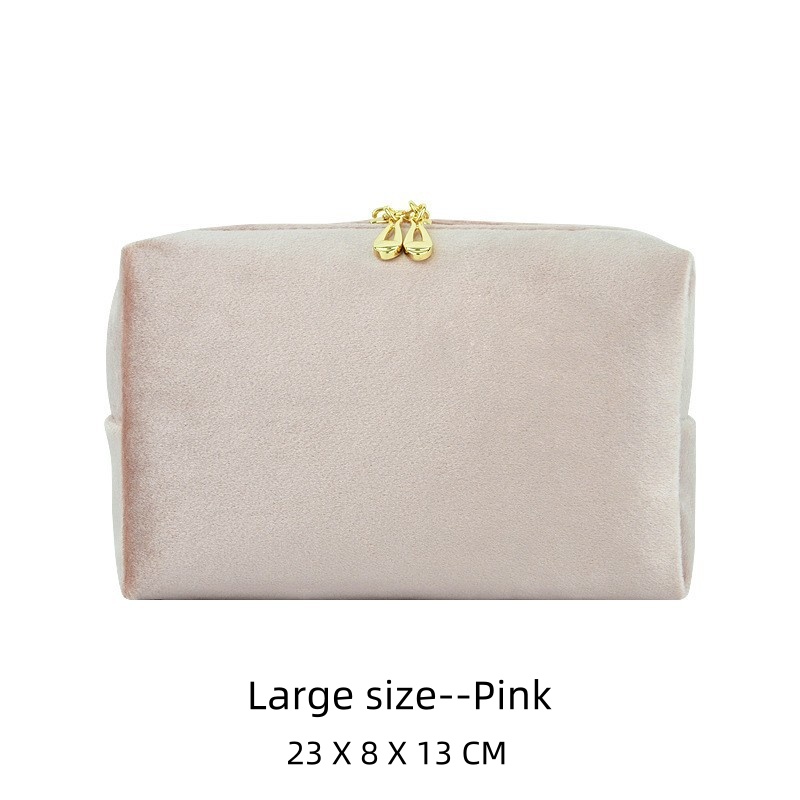 Retro Vintage Storage Bag for Makeup and Jewelry Zipper Travel Organizer Pouch Luxury Beauty Quality