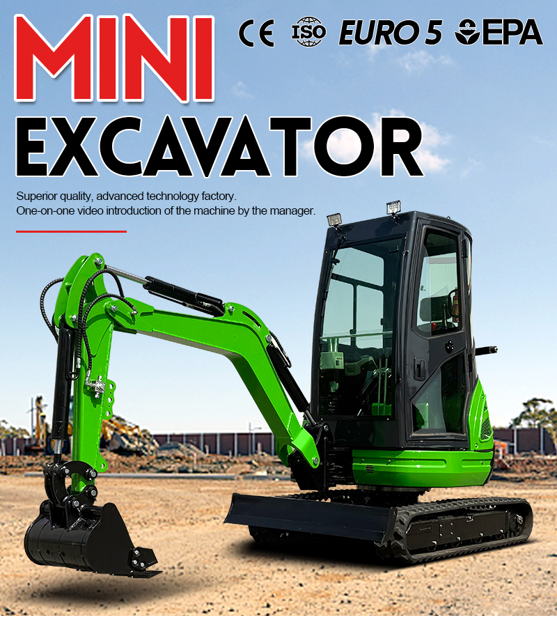 Mini Excavator Detail 1