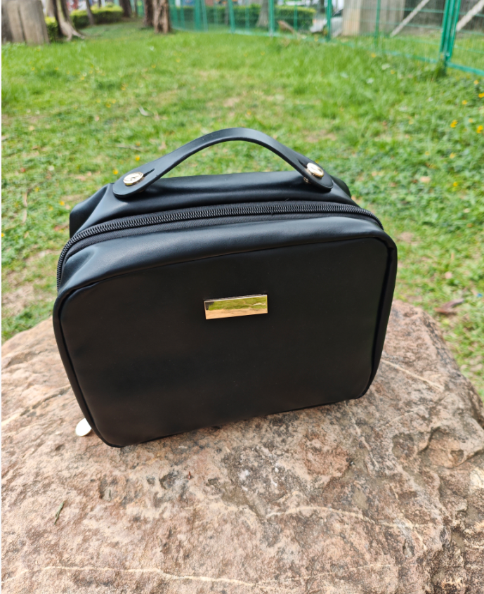 Fashion Large Capacity Women's Makeup Case PU Travel Toiletry Bag Waterproof Cosmetic Storage Bag for Women