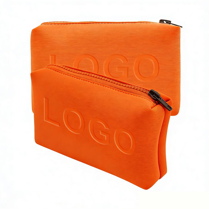 Custom Neoprene Cosmetic Bag Waterproof Travel Makeup Bag High Quality Fashion Brands Makeup Pouch