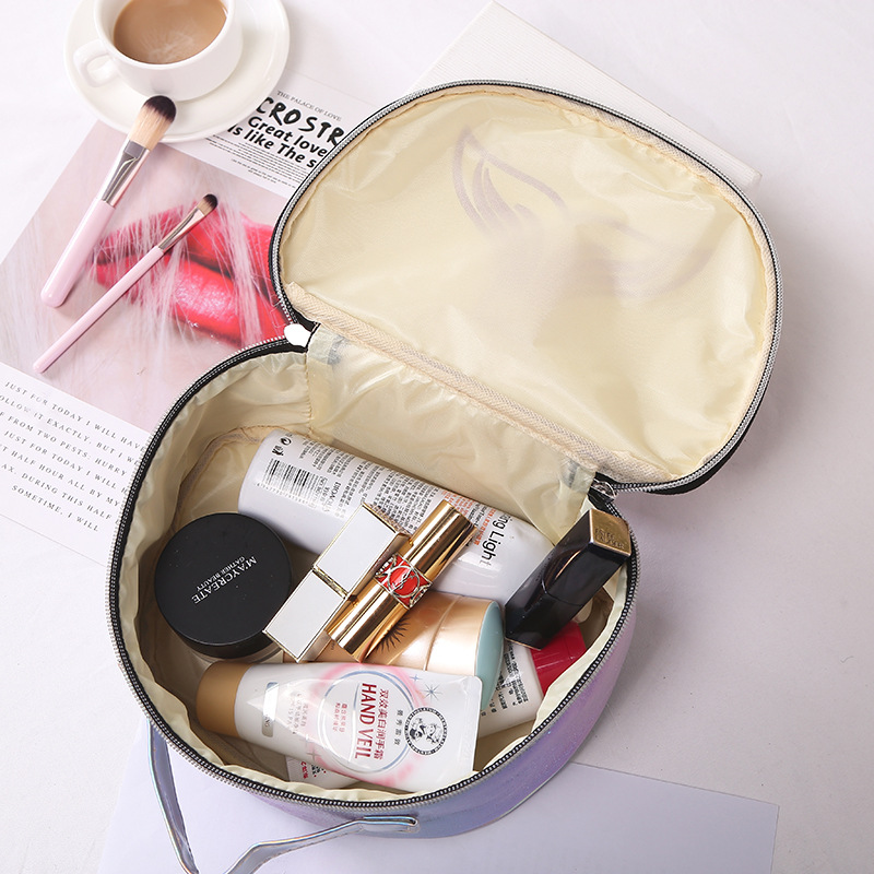 Luxury Mermaid Tail Cosmetic Bag Perspective 3