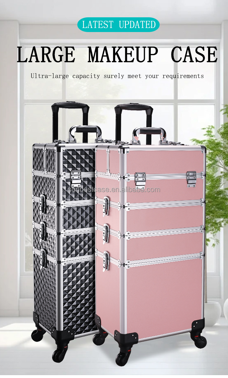 Professional Makeup Case Display