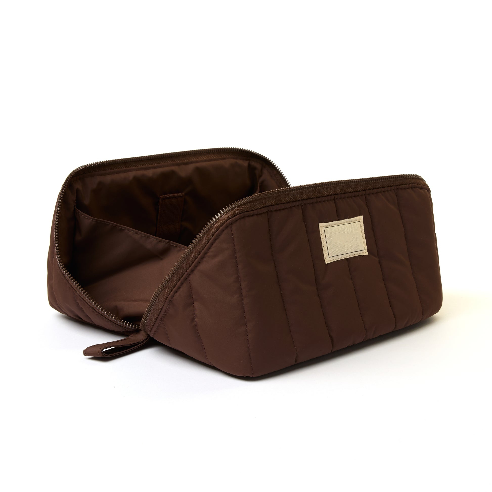 OEM ODM Multi Functional Outdoor Cute Ladies Travel Toiletry Beauty Case Set Women Brown Bundle Makeup Cosmetic Pouch Bag