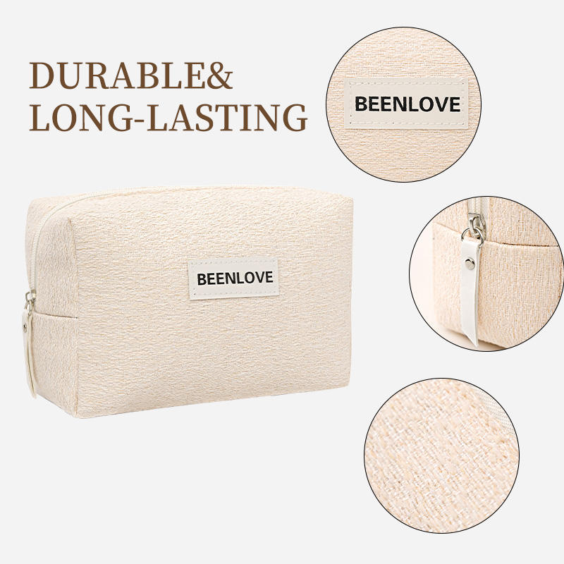 Portable Durable Nylon Clutch Makeup Pouch Professional Makeup High Quality Custom Logo Eco-Friendly Toiletry Cosmetic Bag