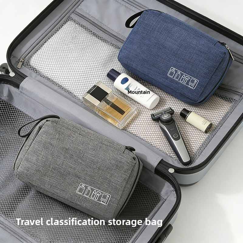 Hanging Travel Toiletry Bag Waterproof Makeup Organizer Multifunctional Portable Cosmetic Bag Customizable Wholesale