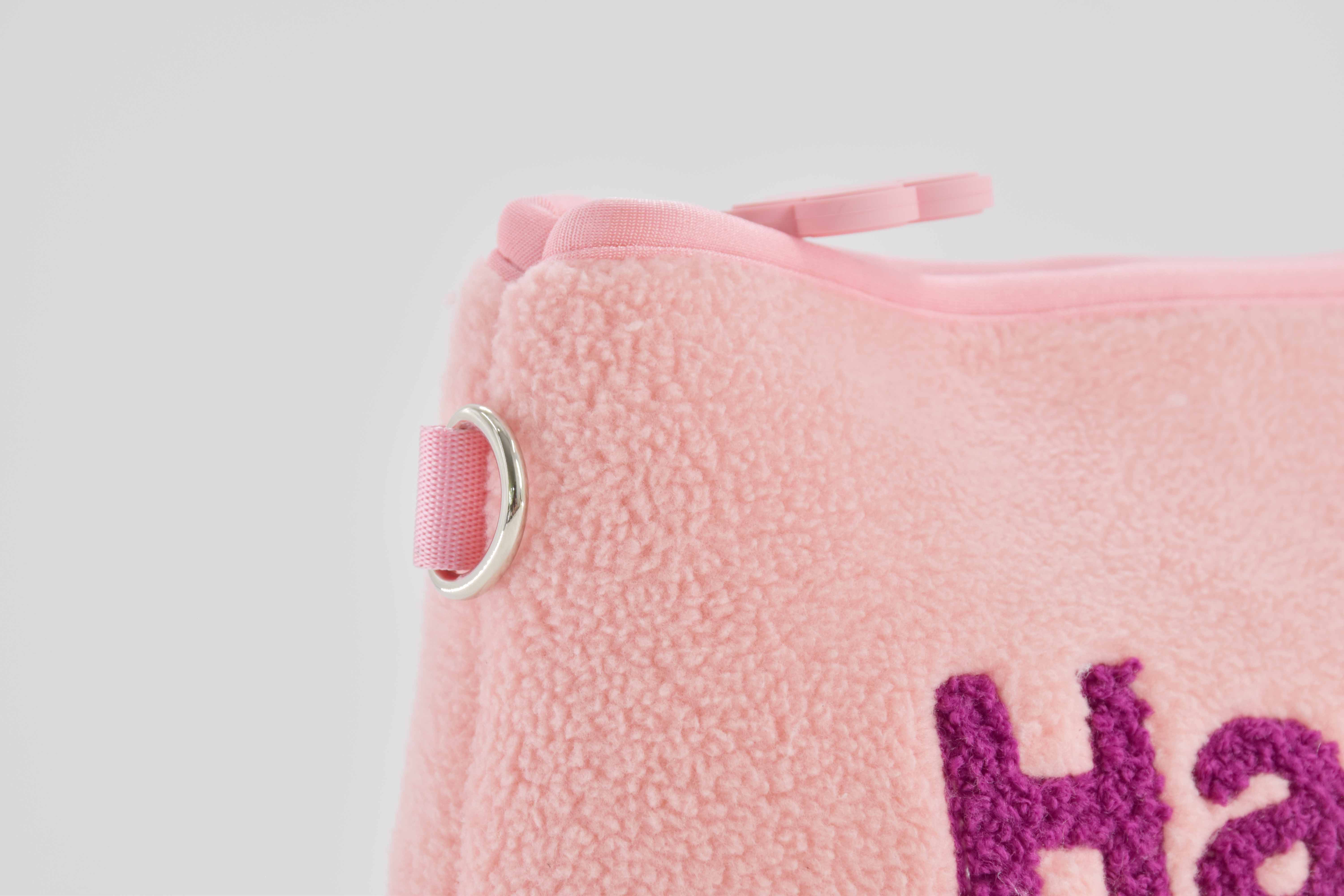 Travel Eco-Friendly Durable Large Capacity Cosmetic Bag with Zipper and Letter Pattern Custom Makeup Pouch Wholesale OEM Factory