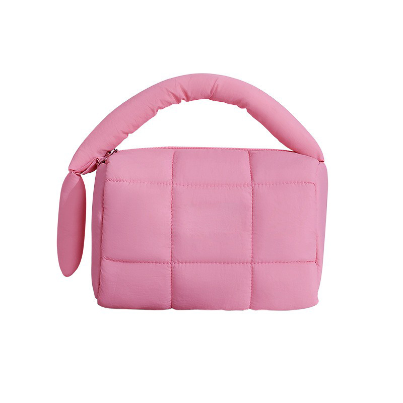 High-End Large Capacity Canvas Makeup Bag with Zipper Closure Reusable &amp; Practical Storage Case for Cosmetics