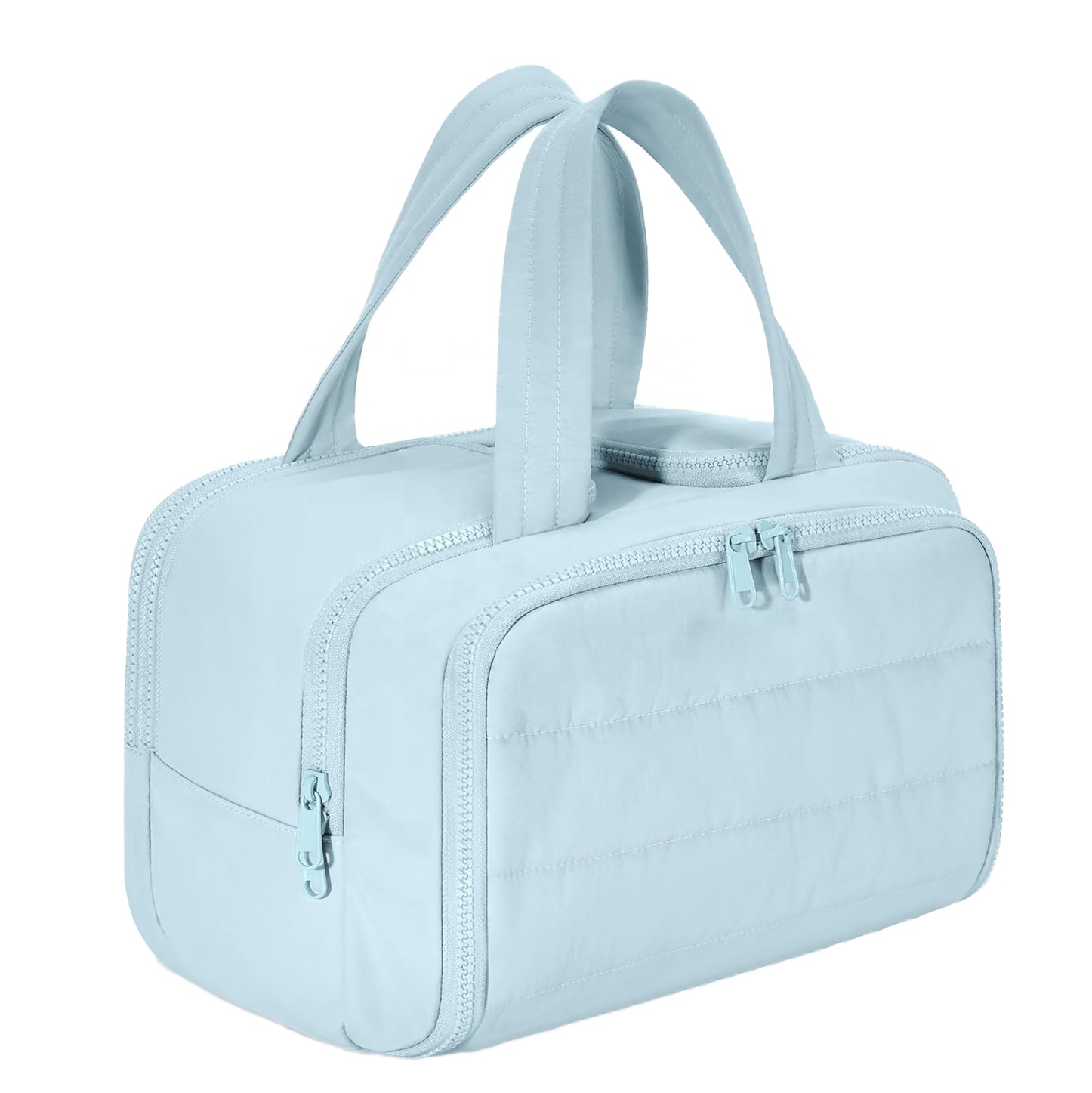 Large Wide-open Toiletry Organizer Luggage Waterproof Makeup Accessories Travel Cosmetic Bag