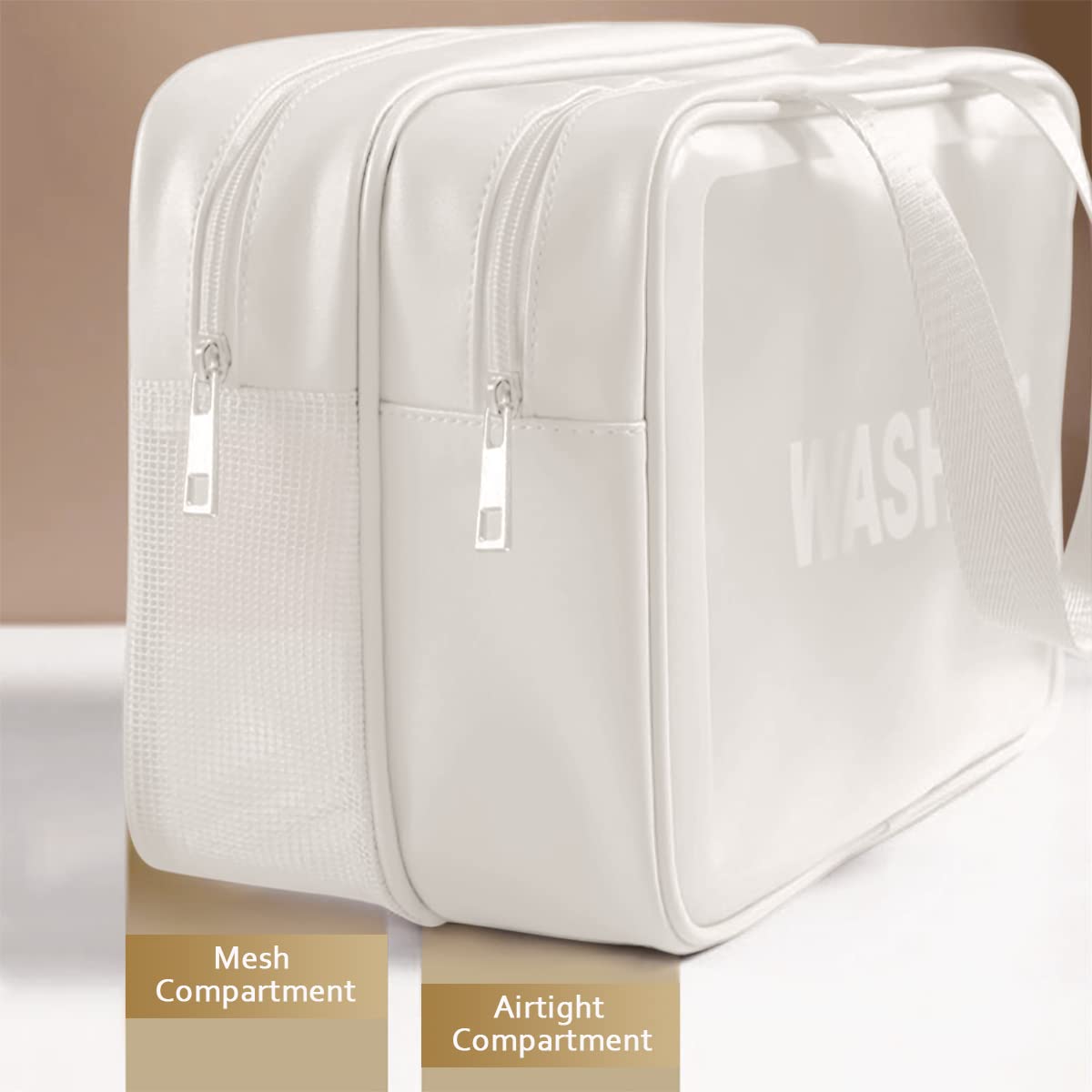 2026 Wholesale Hot Style Waterproof Large Capacity Makeup Bag Set, Travel Toiletries Storage Bag pink Cosmetic Bag for Women