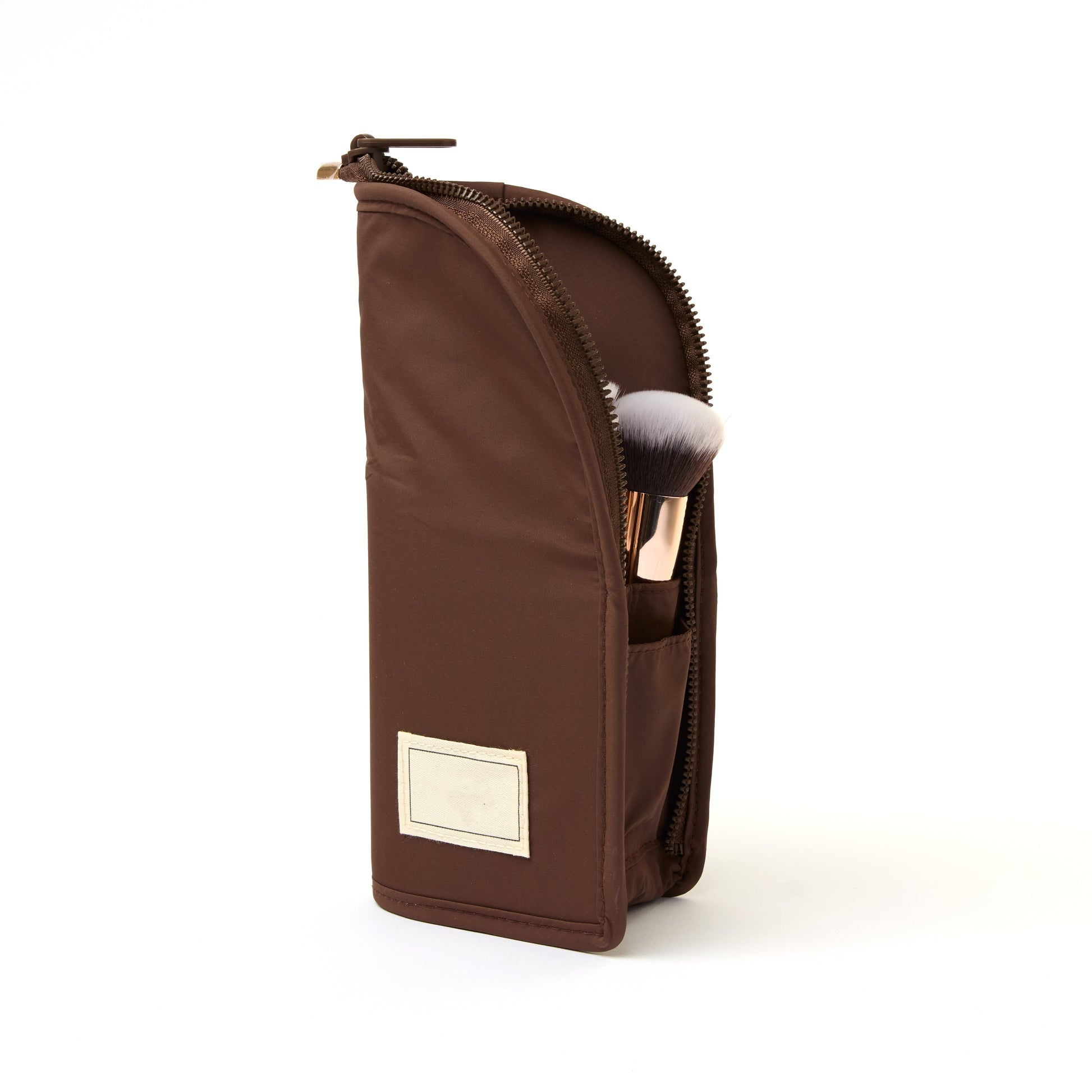 OEM ODM Multi Functional Outdoor Cute Ladies Travel Toiletry Beauty Case Set Women Brown Bundle Makeup Cosmetic Pouch Bag