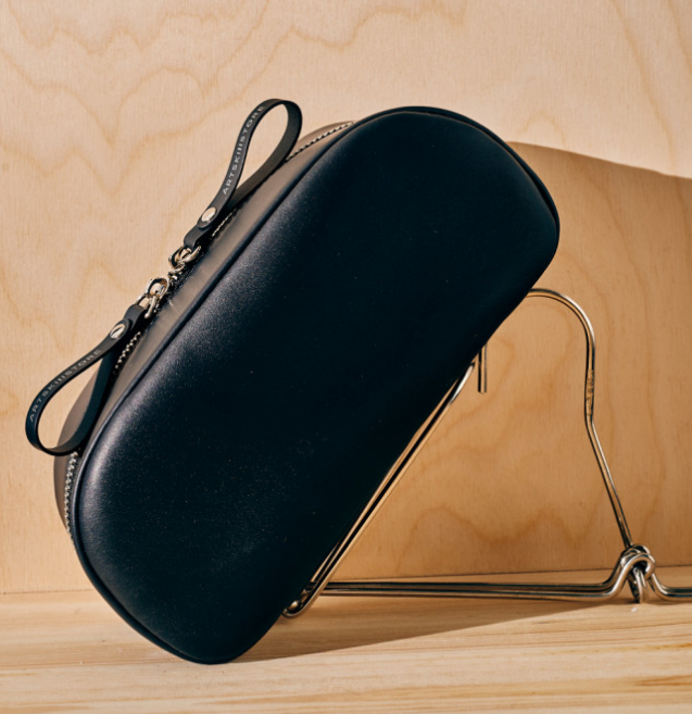 Portable Real Genuine Leather Wash Bag Toiletry Bag Zip Men Customizable High Quality Cosmetic Bag For Man