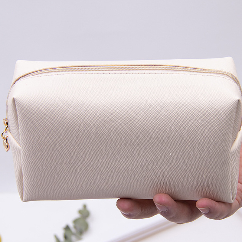 Factory Directly Sale PU Leather Custom Waterproof Travel Organizer Cosmetic Bag Portable Brushes Makeup Case For Promotion