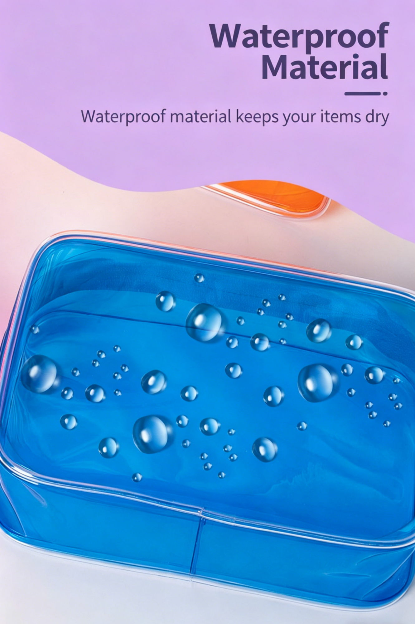 Clear Makeup Pouch Style 4