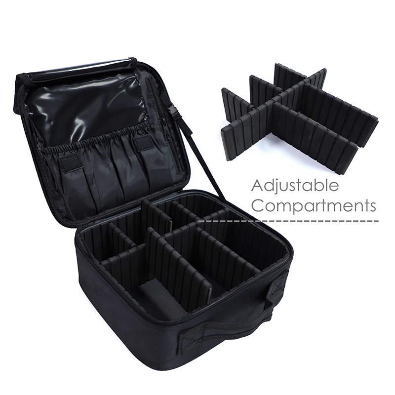 Waterproof Nylon Fashion Candy Pattern Zipper Makeup Bag Portable for Travel Organizer Cosmetic Storage