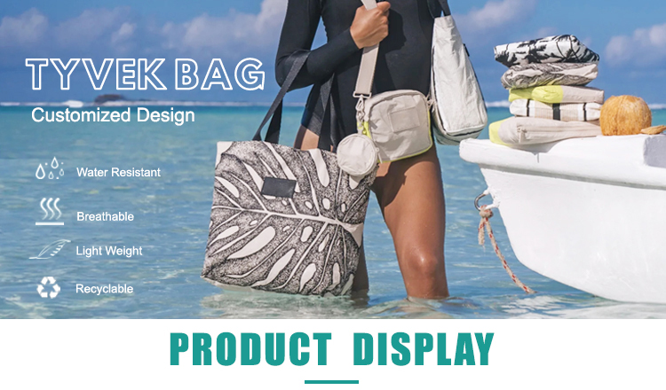 Waterproof Tyvek Material Toiletry Bag